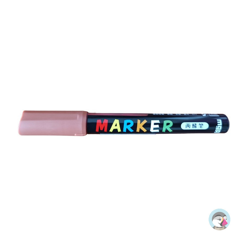 Marker akrylowy 1-2mm brązowy czerwonawy MG ZPLN6570-72