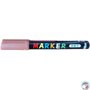 Marker akrylowy 1-2mm brązowy czerwonawy MG ZPLN6570-72