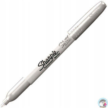 Marker permanentny SHARPIE METALLICS srebrny 1891063