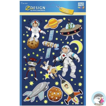 Naklejki duże dla dzieci KOSMOS 53251 Z-DESIGN AVERY ZWECKFORM