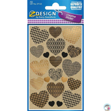 Naklejki papierowe SERCA 57123 Z-DESIGN AVERY ZWECKFORM
