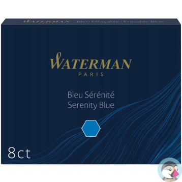 Naboje WATERMAN niebieskie (8szt.) S0110860