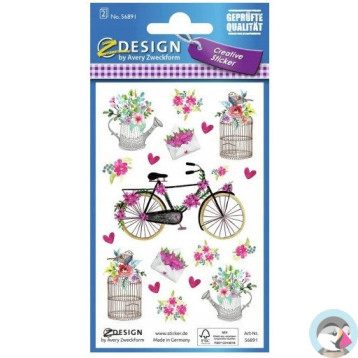 Naklejki do dekoracji POCZTA KWIATOWA 56891 Z-DESIGN AVERY ZWECKFORM