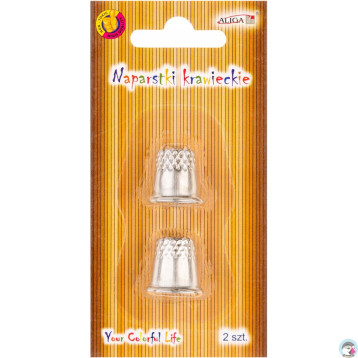 Naparstki krawieckie 1,5cm x 2cm 2szt. MUL-200 ALIGA
