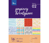 Zeszyt papierów kreatywnych A3 16k 100g KB031-02 TETIS