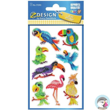 Naklejki dla dzieci PTAKI 57290 Z-DESIGN AVERY ZWECKFORM