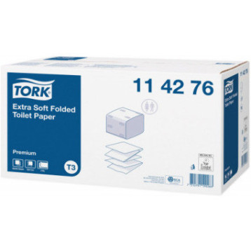 Papier toaletowy TORK T3 (30 sztuk) Premium biały w składce ekstramiękki 114276 Papier toaletowy TORK T3 (30 sztuk) Premium biały w składce ekstramiękki 114276