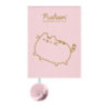 Notes pluszowy Notatnik A5 96 kartek w linie PUSHEEN St.Majewski