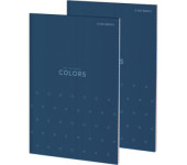 Blok notatnikowy w kratkę A5 notatnik 50 kartek klejony COLORS 400169239 TOP 2000