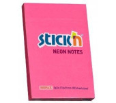 Bloczek STICK`N 76x51mm 100k ciemnoróżowy neon 21161