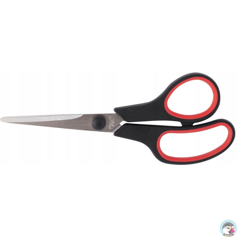 Nożyczki 16cm gumowy uchwyt SG160 009501 D.RECT