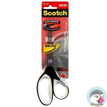 Nożyczki tytanowe 20cm 3M SCOTCH 1468TNS FT600004053