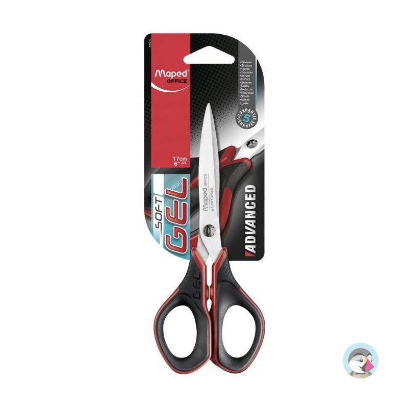 Nożyczki ADVANCED GEL 17cm symetryczne MAPED 496210