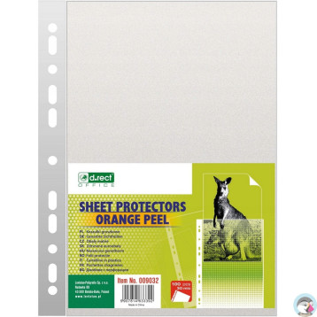 Koszulka groszkowa A4 D.RECT 30mic (100szt.) 009032
