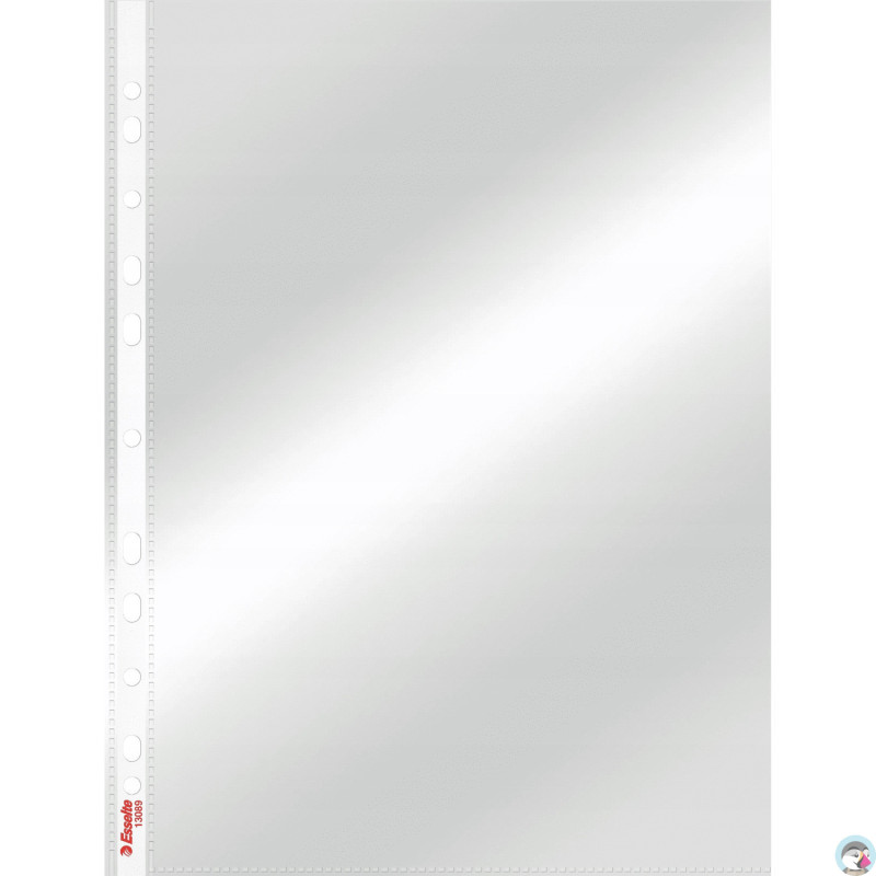 Koszulki krystaliczne na dokumenty A4 40mic 100 sztuk w folii 13089 ESSELTE