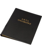Teczki / skoroszyty do akt osobowych